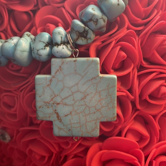 Necklace Turquoise color ! New! - Picture 2 of 2